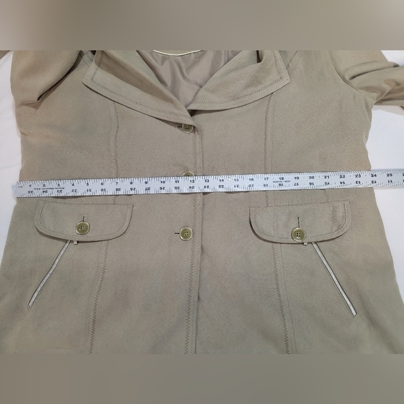 KIRSTEN MADE IN GERMANY Women's XL Soft Polyester Jacket Button Closure - Picture 12 of 13